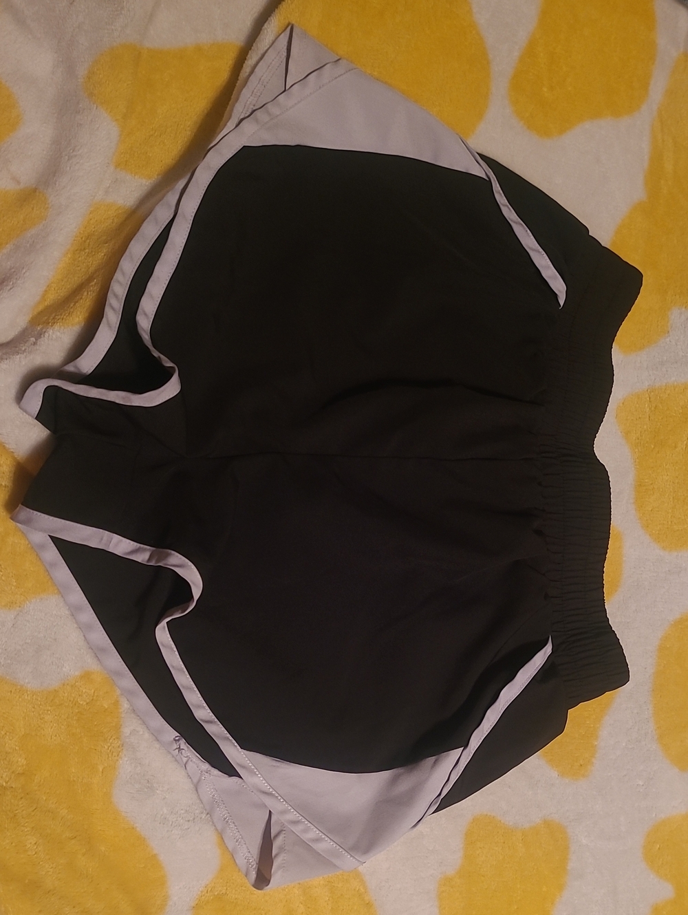Black and White Women’s Athletic Shorts